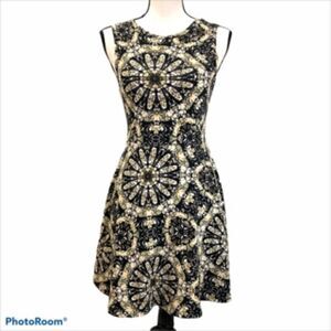Vans Sleeveless Skater Dress with Exposed Zipper. Size S.